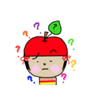 りんごなこけし（個別スタンプ：17）