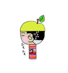 りんごなこけし（個別スタンプ：24）