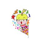 りんごなこけし（個別スタンプ：37）