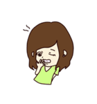 かわいい女の子と男の子のスタンプ（個別スタンプ：25）