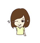 かわいい女の子と男の子のスタンプ（個別スタンプ：28）