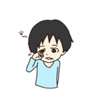かわいい女の子と男の子のスタンプ（個別スタンプ：29）