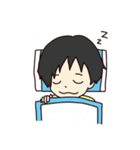かわいい女の子と男の子のスタンプ（個別スタンプ：30）