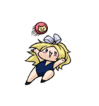 D4: Dark Dreams Don't Die（個別スタンプ：39）