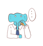 ぞうさんと愉快な仲間たち（個別スタンプ：21）