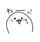 しろざらし。（個別スタンプ：18）