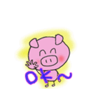 手足細ぶたちゃん（個別スタンプ：9）