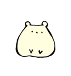 たぬたぬとはむちゃん（個別スタンプ：2）