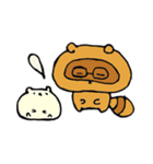 たぬたぬとはむちゃん（個別スタンプ：10）