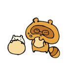 たぬたぬとはむちゃん（個別スタンプ：11）
