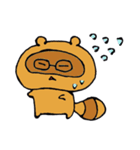たぬたぬとはむちゃん（個別スタンプ：17）