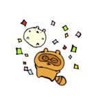 たぬたぬとはむちゃん（個別スタンプ：21）