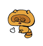 たぬたぬとはむちゃん（個別スタンプ：24）