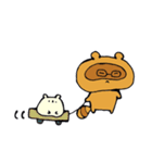 たぬたぬとはむちゃん（個別スタンプ：28）