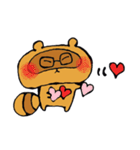 たぬたぬとはむちゃん（個別スタンプ：33）