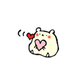たぬたぬとはむちゃん（個別スタンプ：34）
