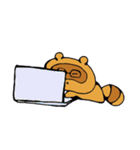 たぬたぬとはむちゃん（個別スタンプ：39）
