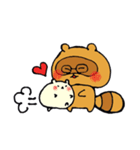 たぬたぬとはむちゃん（個別スタンプ：40）