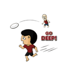 Ultimate Frisbee Sticker Collection（個別スタンプ：29）