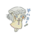 お花ほっぺの女の子（個別スタンプ：29）