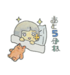 お花ほっぺの女の子（個別スタンプ：39）