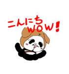 おねえパンダ（個別スタンプ：3）