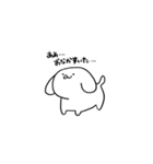 ペットのわんこさんとオネエの飼い主さん（個別スタンプ：1）