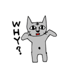 かわいくない猫ですが（個別スタンプ：20）