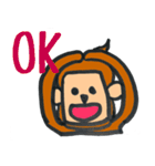 角猿（個別スタンプ：27）