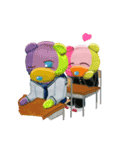 クマのちょっと忙しい毎日（個別スタンプ：21）