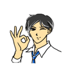 It's so nice to be a handsome guy（個別スタンプ：15）