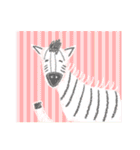 動物と海の生物と女の子（個別スタンプ：4）