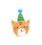 動物と海の生物と女の子（個別スタンプ：8）