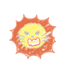 動物と海の生物と女の子（個別スタンプ：17）