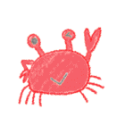 動物と海の生物と女の子（個別スタンプ：24）