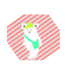 動物と海の生物と女の子（個別スタンプ：25）