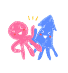 動物と海の生物と女の子（個別スタンプ：29）