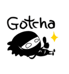 かわいい忍者くん (英語)（個別スタンプ：8）