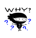 かわいい忍者くん (英語)（個別スタンプ：32）