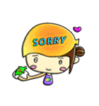 The Little Leafy YA（個別スタンプ：22）