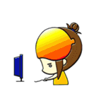 The Little Leafy YA（個別スタンプ：36）