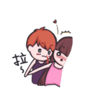Love is to NOSEBLEEDS.（個別スタンプ：6）