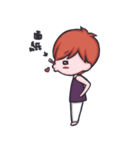 Love is to NOSEBLEEDS.（個別スタンプ：8）