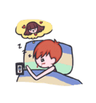 Love is to NOSEBLEEDS.（個別スタンプ：32）