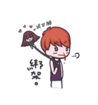 Love is to NOSEBLEEDS.（個別スタンプ：34）