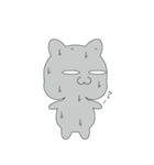 灰ネコさん（個別スタンプ：24）