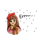 X'mas ＆ Happy New Year : Red Beret Girl（個別スタンプ：25）