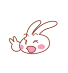 cute rabbits 02（個別スタンプ：2）