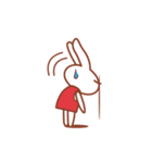 cute rabbits 02（個別スタンプ：33）