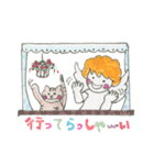 天使とねこ（個別スタンプ：3）